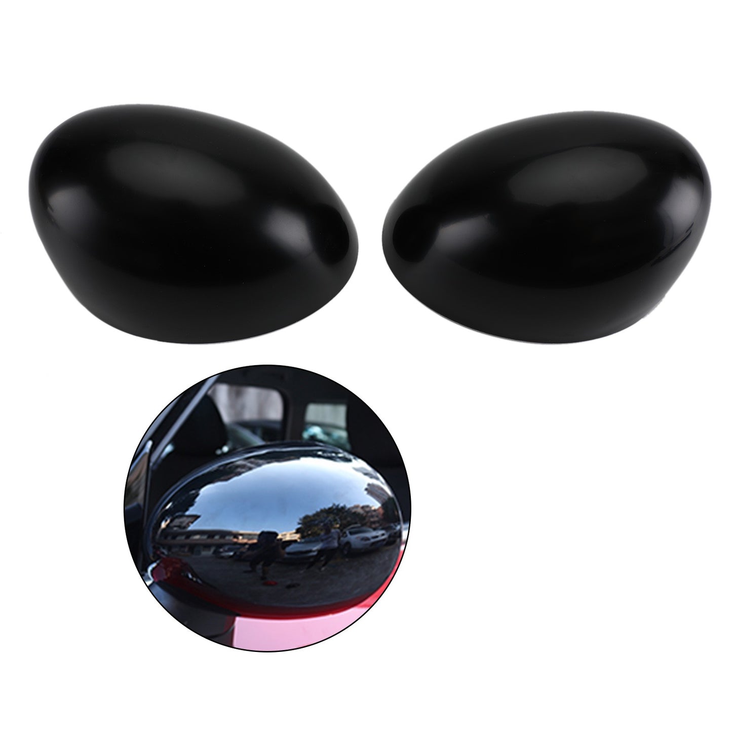 Mirror Covers for MINI Cooper R55 R56 R57 R58 R59 R60 R61 Power Fold Mirror.