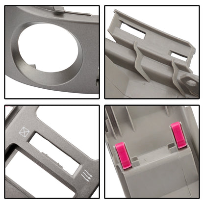4PCS L + R Center A/C Dash Air Vent Cover Trim Panel for 2004-2009 Toyota Prius