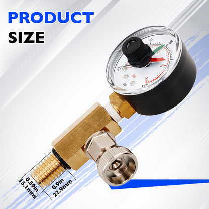 Filter Pressure Gauge Air Relief Valve Assy For Jandy Pool CV CL DEV R0357200