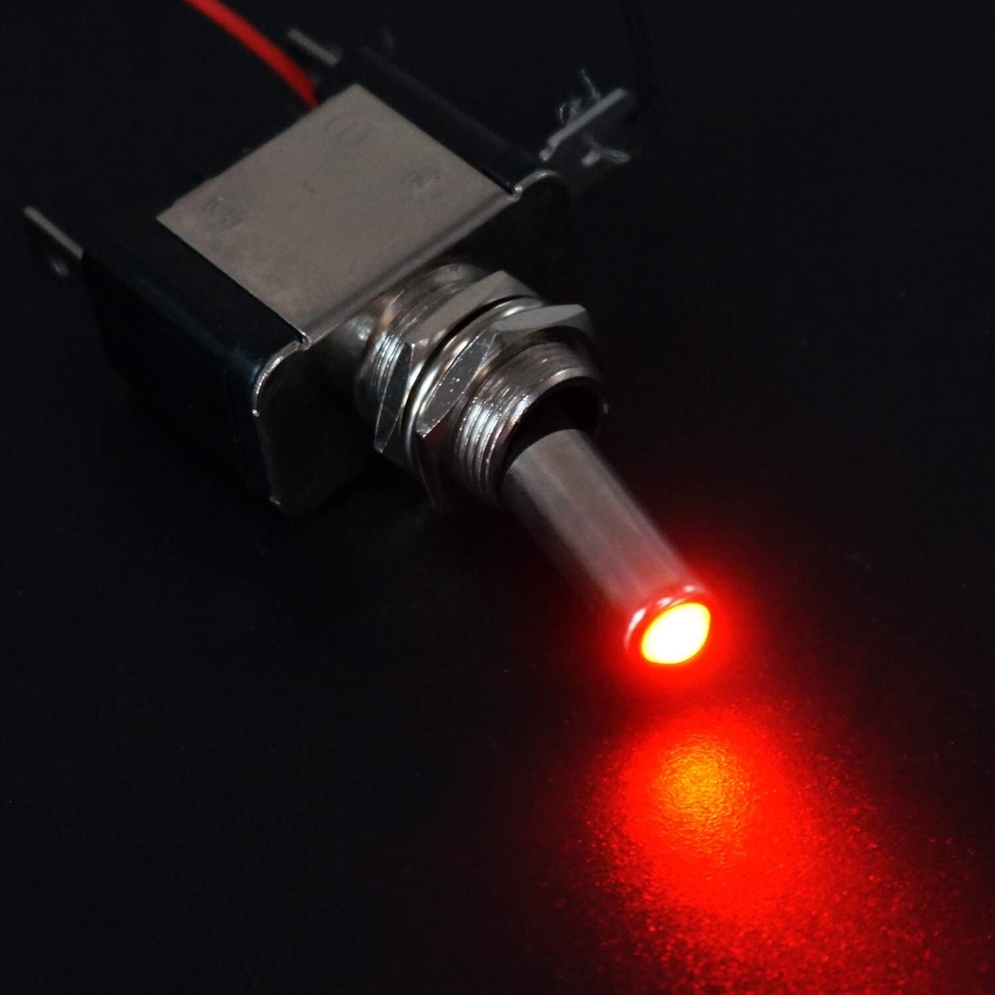 3X Car Rocker Toggle Switch Control ON/OFF 12V 20A Red LED Light Marine Boat ATV