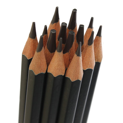 Drawing Sketching Pencil Set - 14 Pieces, Graphite (12B - 6H)