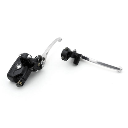 7/8" Handlebar Chrome Hand Control Reservoir Brake Clutch Lever Motorcycle Bike