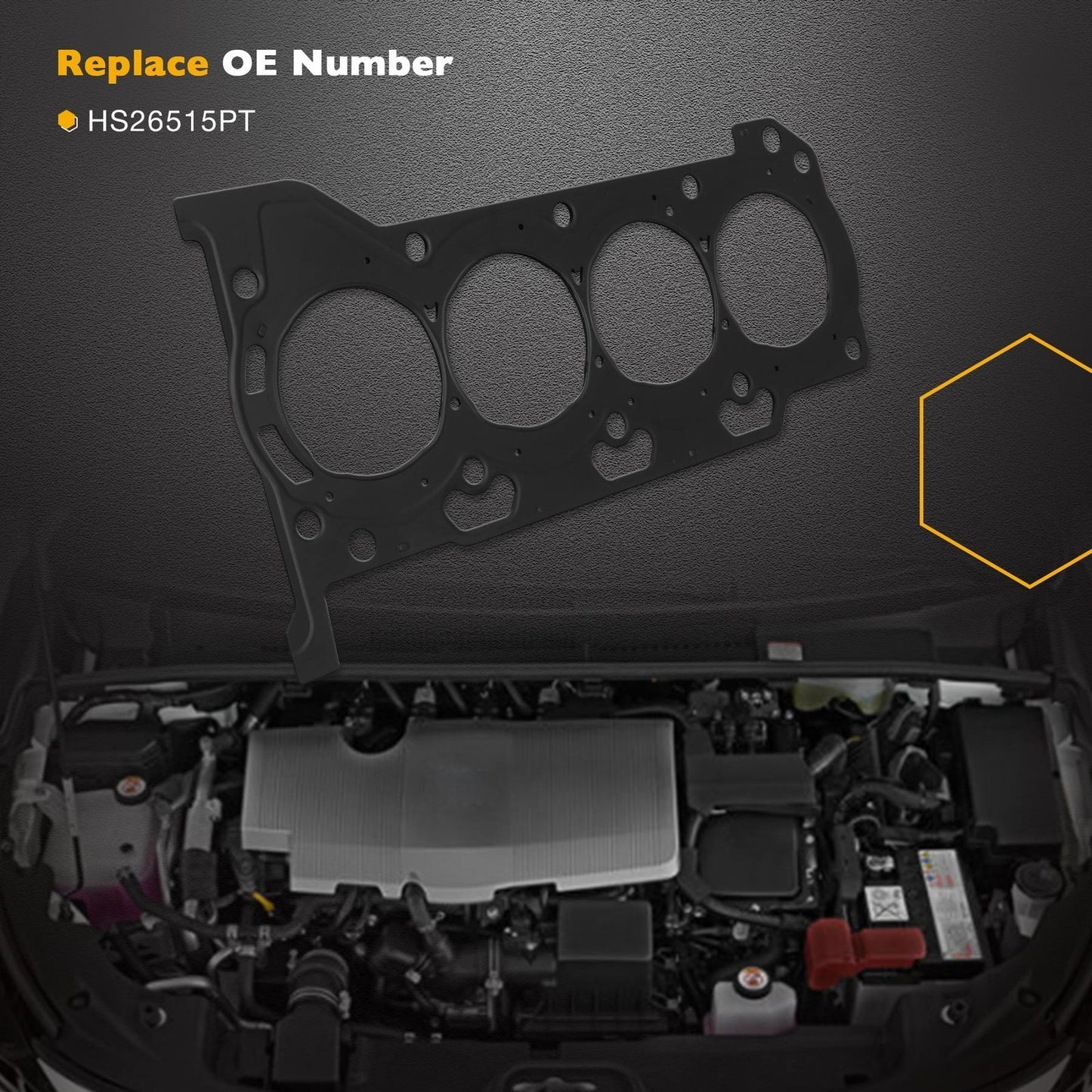 1.8L Engine Head Gasket HS26515PT For Toyota Corolla Matrix Prius Lexus CT200h
