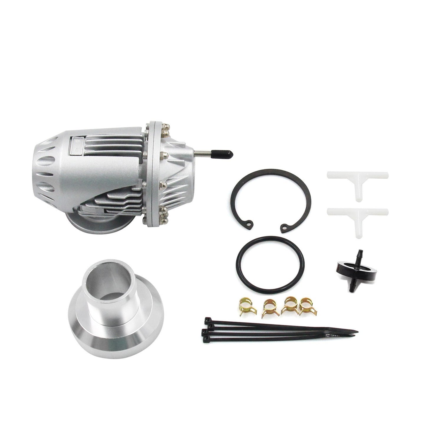 For SSQV/SQV-4 Style Adjustable PSI Turbo Boost Blow Off Valve Chrome Universal