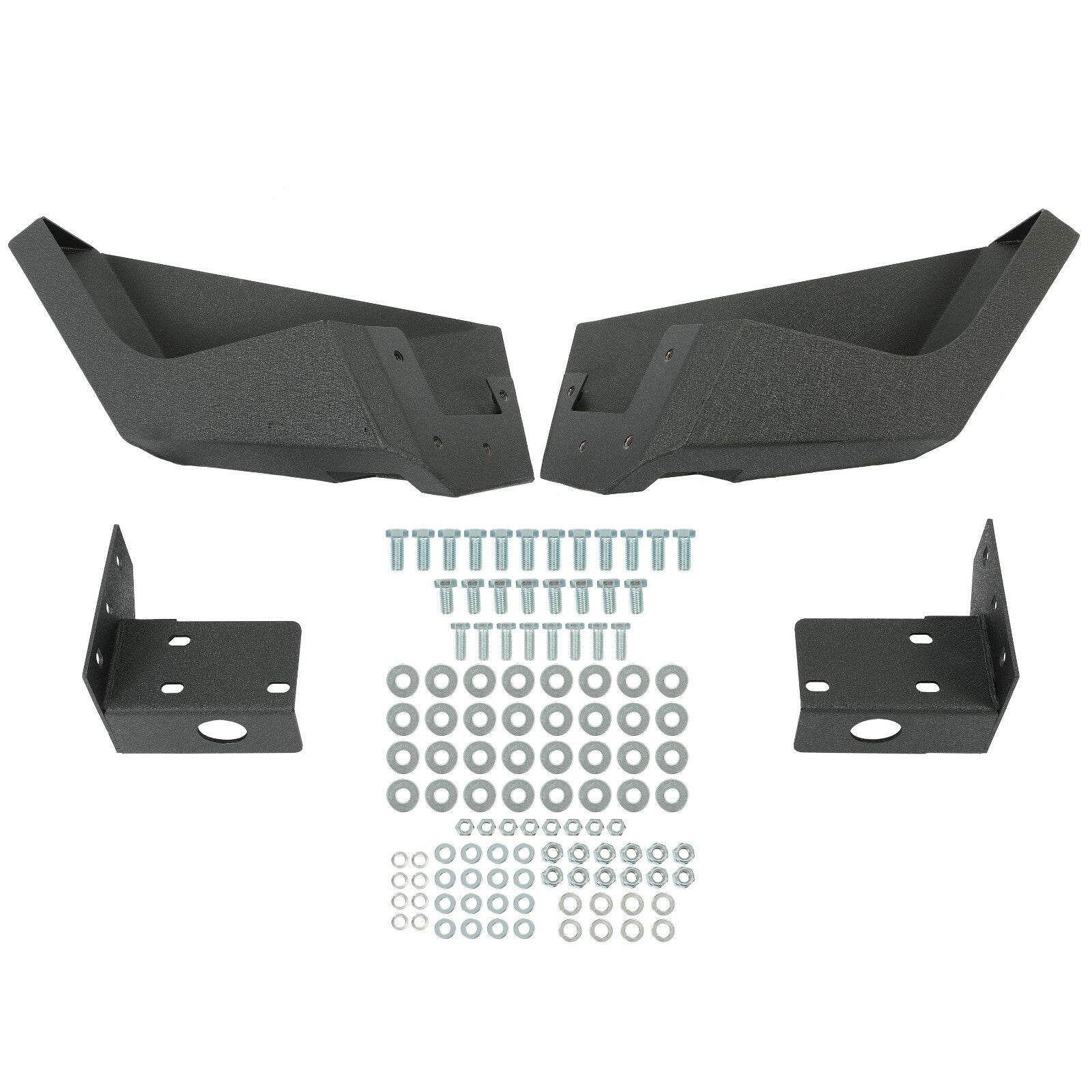 Solid Spare Front Steel Bumper w/ Bull Bar For 97-04 Dodge Dakota Durango 98 99 00 01 02 03