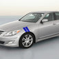 4" Dual Fender Stripe Hash Mark Stripe Decal For Hyundai Genesis / Genesis Coupe