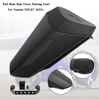 Tail Rear Seat Cover Fairing Cowl For YAMAHA YZF-R7 YZF R7 2022-2025 Carbon