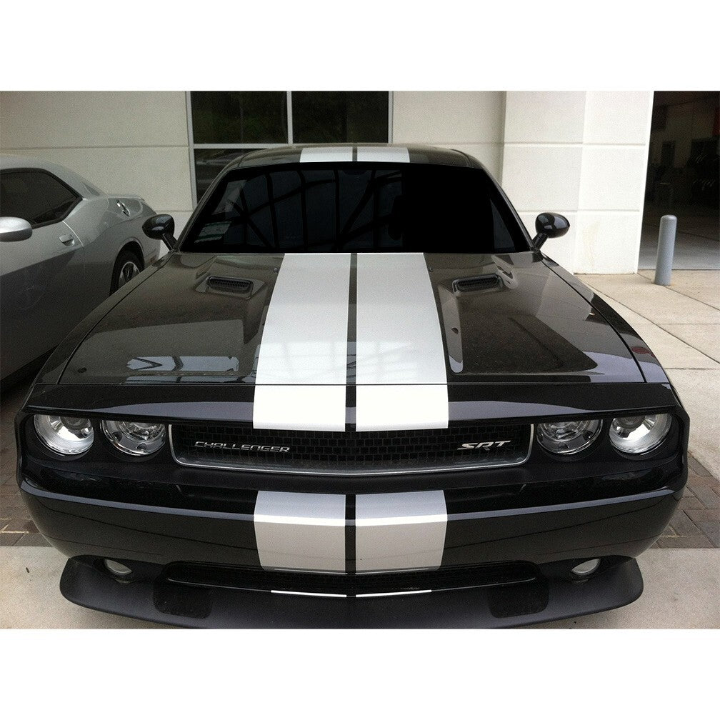 10" VINYL RALLY STRIPES RACING STRIPE HOOD TRUNK ROOF For DODGE CHALLENGER