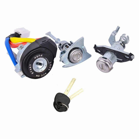 Ignition Switch Front Left Door Lock Barrel for 09-14 Hyundai Sonata 81970-3SA00
