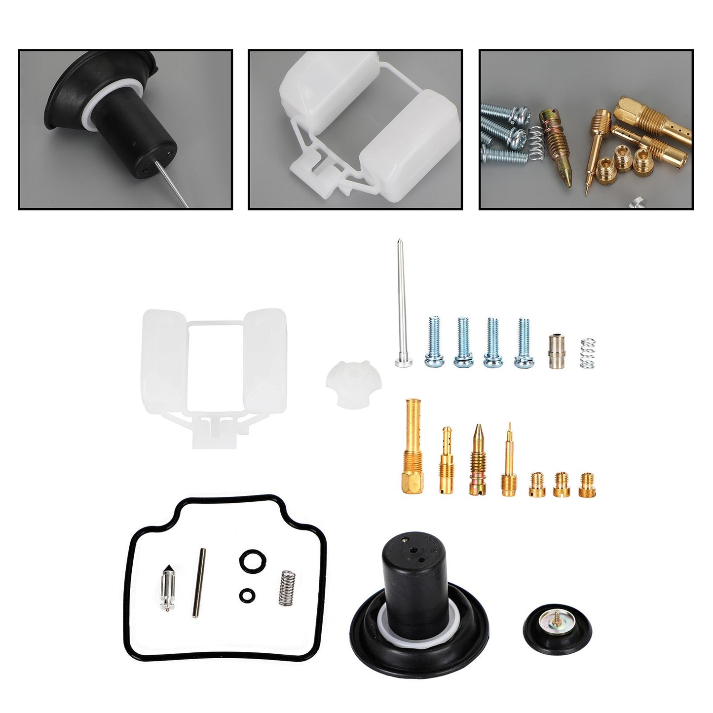 Carburetor Carb Rebuild Kit fit for Honda*CN/CH250 Helix/FUSION*250 Big ship22