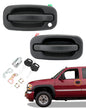 Exterior Door Handles w/ Lock Cylinder & Keys Set For 1999-07 Chevy GMC Cadillac