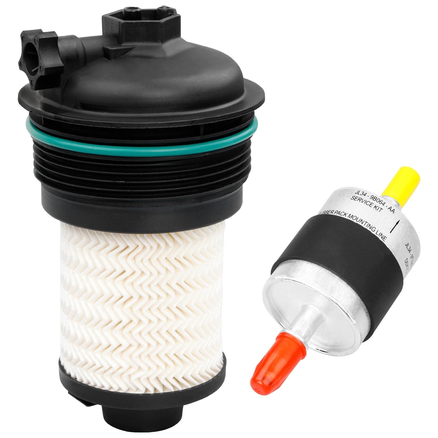 FD4627 In-Line Diesel Fuel Filter Kit For 2018-2020 Ford F-150 3.0L Engines