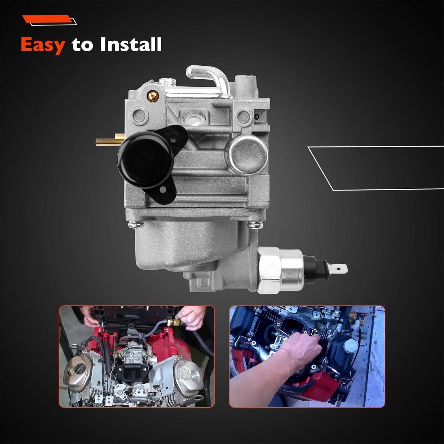 16100-Z9E-033 Carburetor Kit Fit Honda GX630 GX630R GX630RH GX660 GX690 GX690R