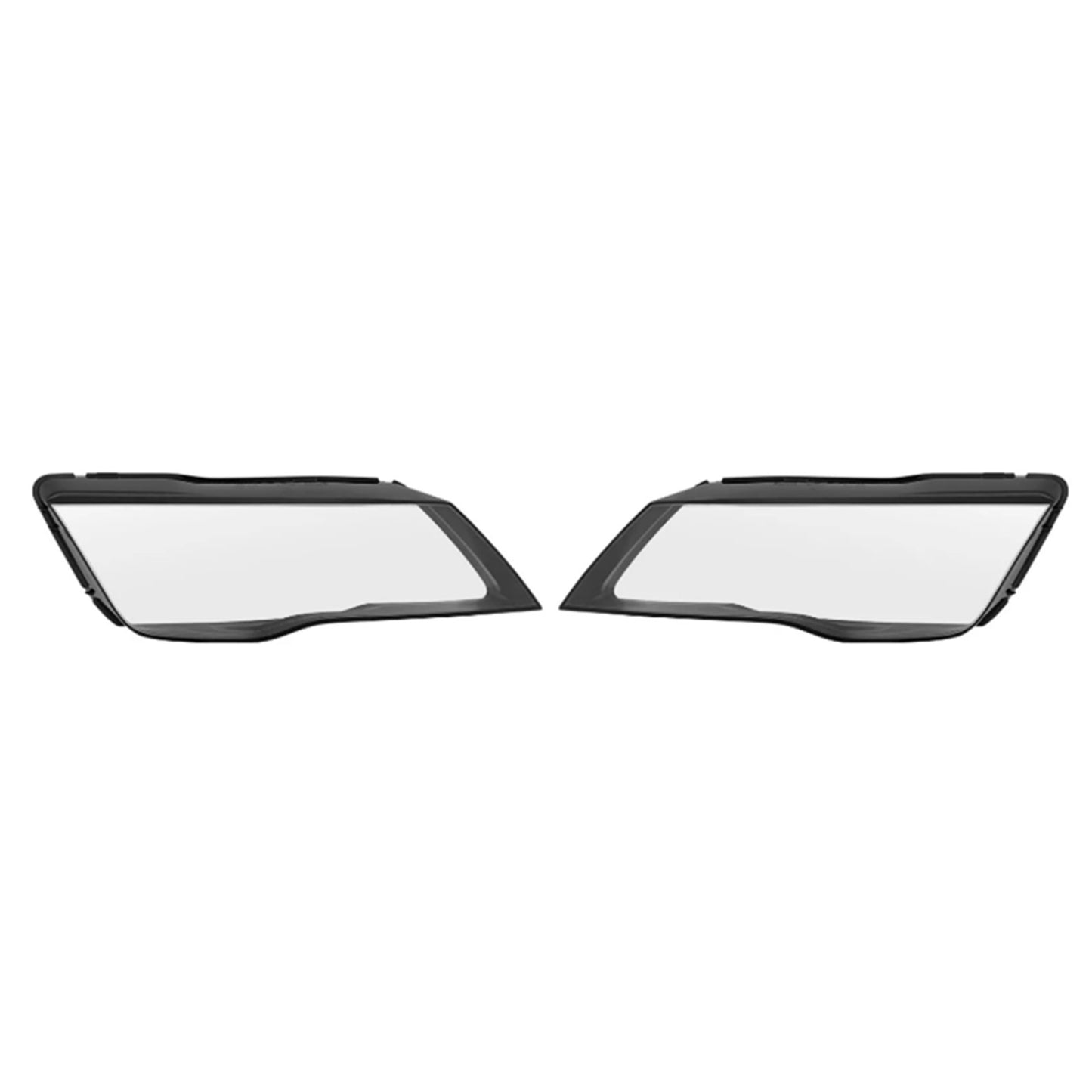 2Pcs Front Headlight Lens Cover Shell Clear For Audi A7 S7 RS7 2012-2015