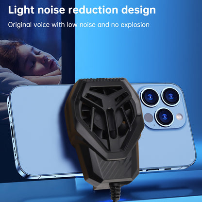 S-01 Mobile Phone Heatsink Cooling Battery Heatsink Back Clip Cooling Radiator