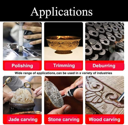 38Pcs Cordless Electric Drill Grinder Engraving Pen Bit Rotary Tool Kit 3 Speeds