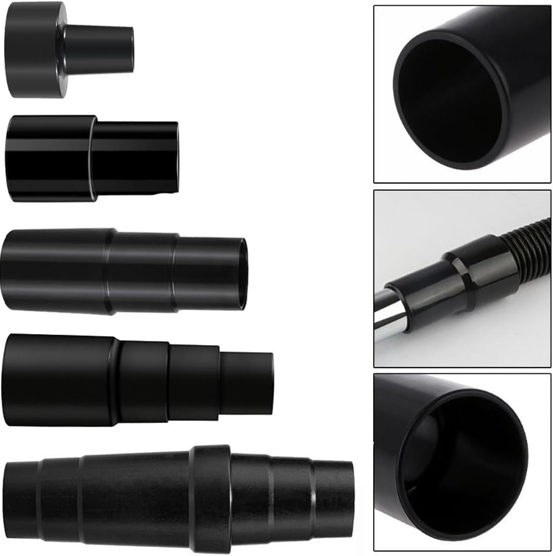 5*Universal Vacuum Hose Adapter Vacuum Cleaner Adapter Shop Vac Hose Accessories