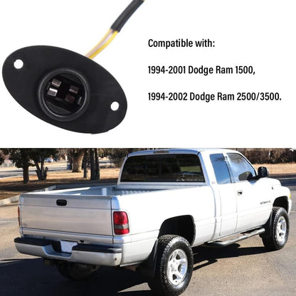 Fit 1994-2001 Dodge RAM 1500 2500 3500 LED License Plate Light Lens Lamp w/ wire
