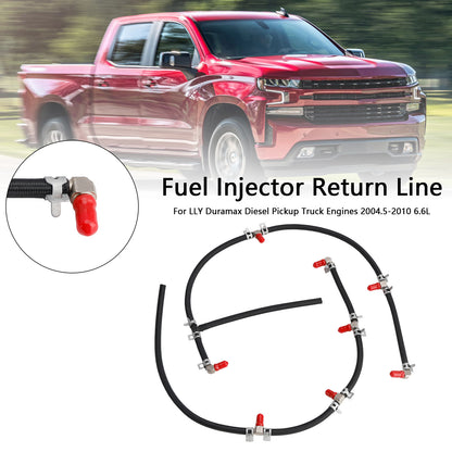 Fuel Injector Return Line Kit Fits Duramax 2004-2010 6.6L Diesel Truck Engines
