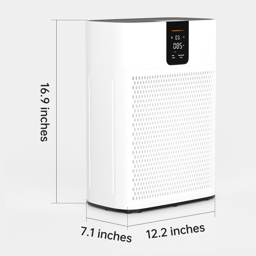 Air Purifier for Home Bedroom Office Large Room Up to 2400 Ft² Dust W/ 2 Filters