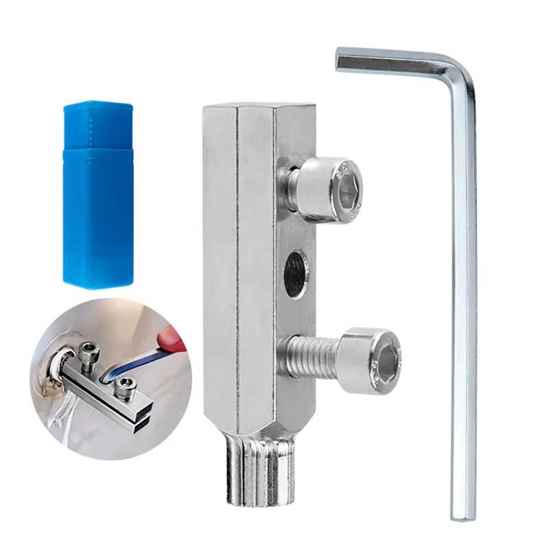 Broken Screw Extractor Repair Removal Tool for Faucet Washing Basin Corner