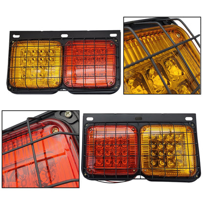 2Pcs Tail Light For Nissan UD Truck Tail Lamp 1995-2013 LH +RH Waterproof 24V US