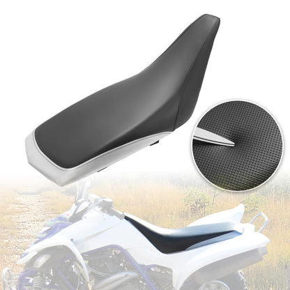Solid Spare Complete Seat Plastic Black Silvery For Yamaha Raptor 660R 2001-2005