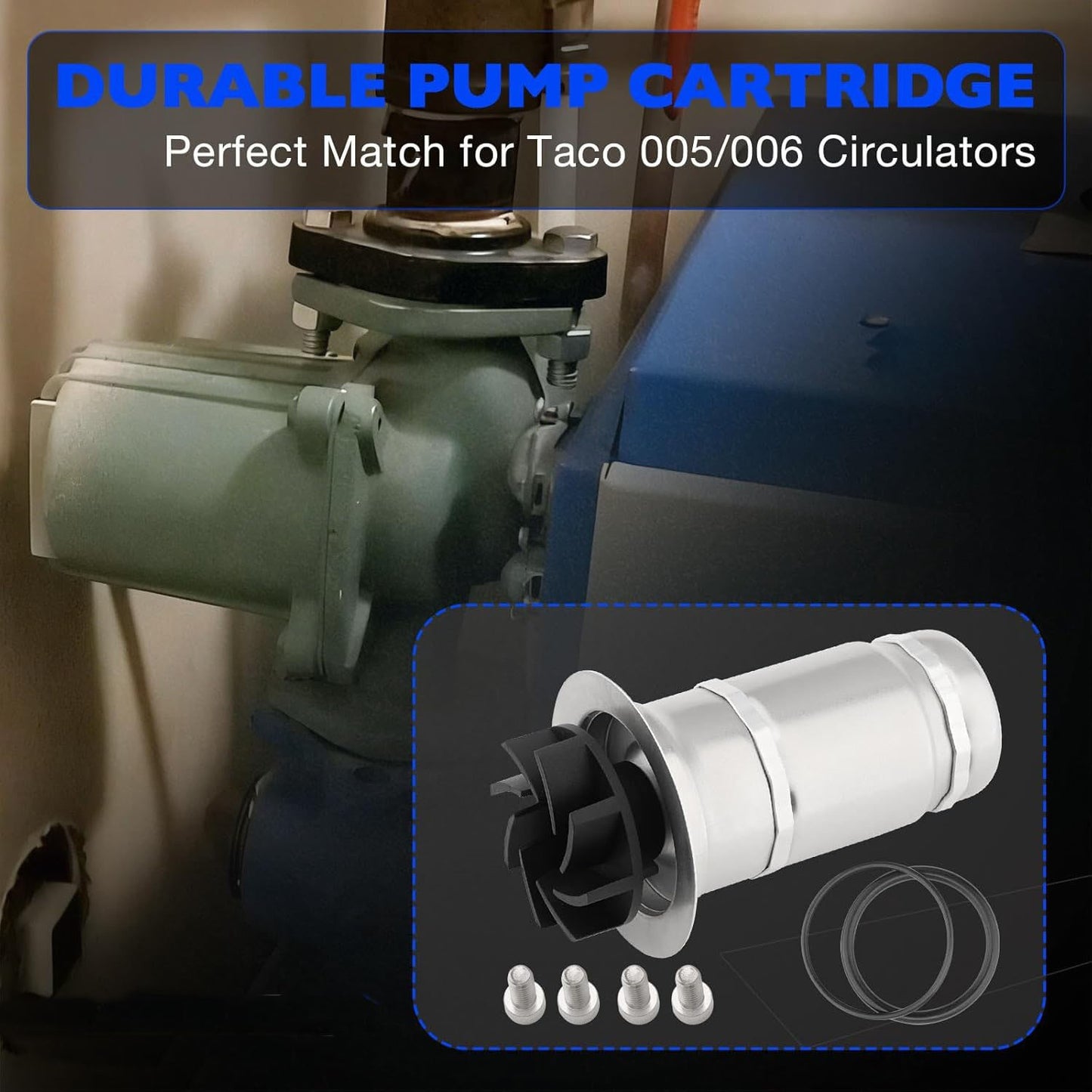 005-020RP Circulator Pump Cartridge Assembly Replacement For Taco 005 006 Series