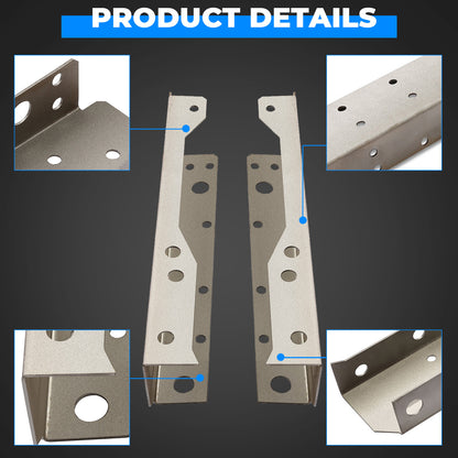Solid Spare Rear Frame Weld-On Rot/Fix/Repair Channels For Ford Ranger 1993-2004 w/ 6 foot