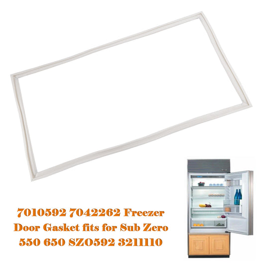 Solid Spare 7010592 7042262 Freezer Door Gasket fits for Sub Zero 550 650 SZO592 3211110·