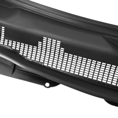 Solid Spare Wiper Cowl Panel Grille Vent For 2009-2018 Dodge Ram 1500 /2019-2024 Classic