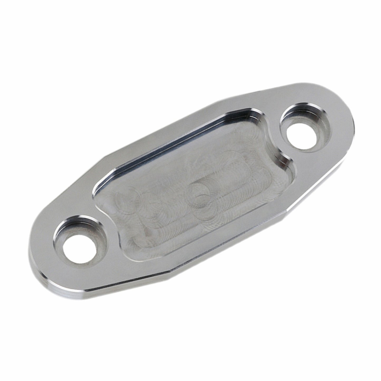 For Ford 351C 351M 400M V8 Fuel Pump Block Off Plate CNC Machined Billet Aluminu