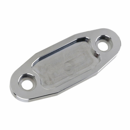 For Ford 351C 351M 400M V8 Fuel Pump Block Off Plate CNC Machined Billet Aluminu