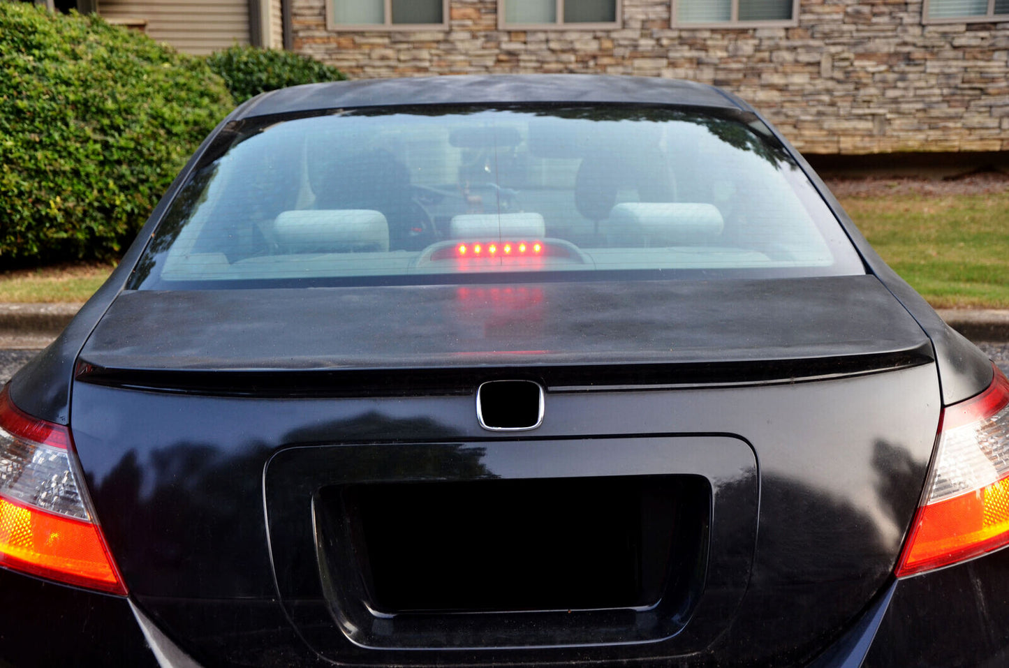 Solid Spare 3rd High Mount Brake Light LED Rear Lamps For Honda Civic EX Coupe 2006-2011