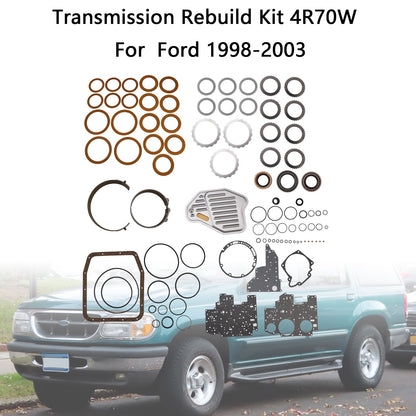 Transmission Rebuild Kit 4R70W  For  Ford 1998-2003