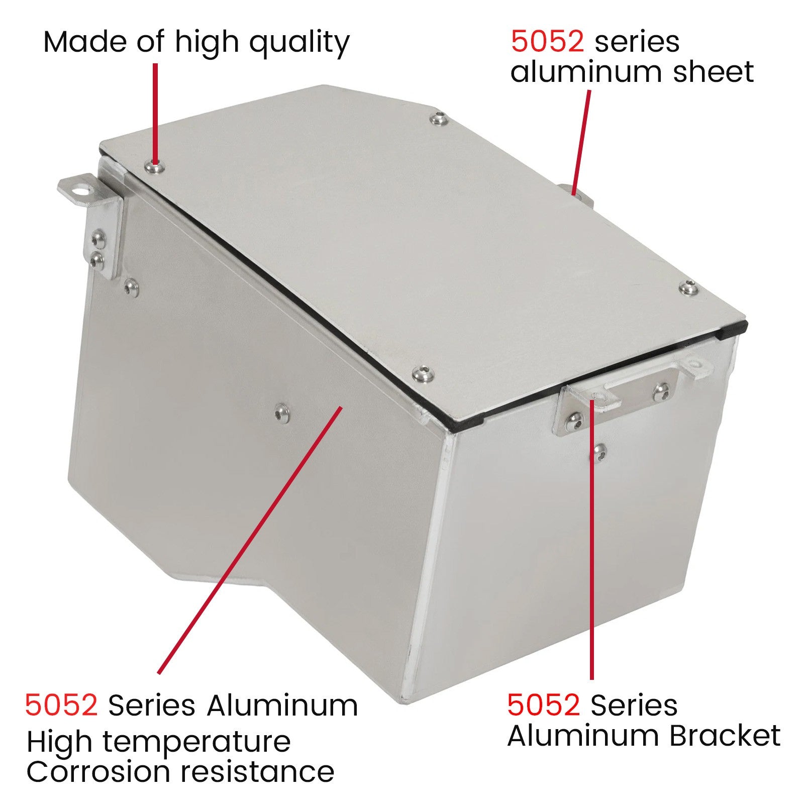 Solid Spare Air Box Airbox Intake Aluminum For Honda ATV TRX400EX TRX 400EX 400X