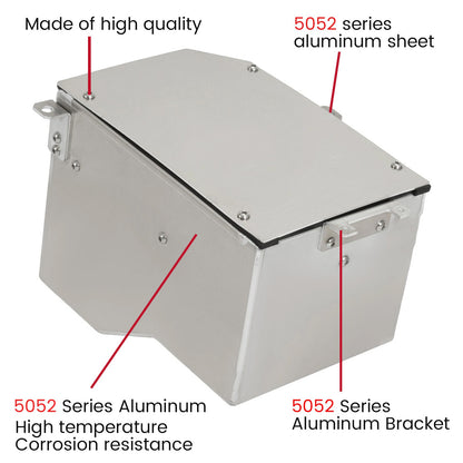 Solid Spare Air Box Airbox Intake Aluminum For Honda ATV TRX400EX TRX 400EX 400X