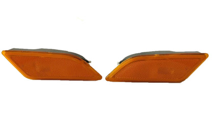 Pair Left&Right Bumper Marker Lights For 2012-2015 Mercedes Benz C250 C300 C350