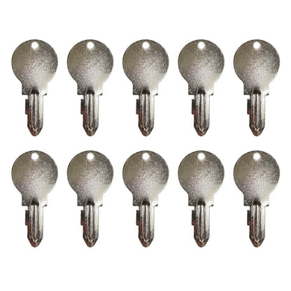 (10) Ignition Key For Kubota L & M Series Tractor - 32130-31810, 32130-31812
