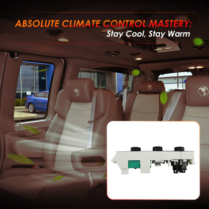 HVAC Climate Control Module Panel For 96-20 Chevrolet Express GMC Savana 599-217