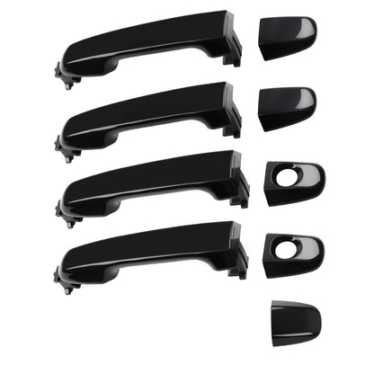 4X Exterior Door Handle Front /Rear Driver Passenger Side Fit 12-17 Toyota Camry