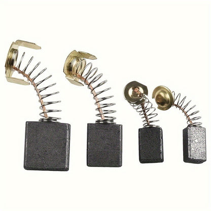 20Pcs Electric Motor Carbon Brushes 10 Sizes Replacement Repair Power Tool Part