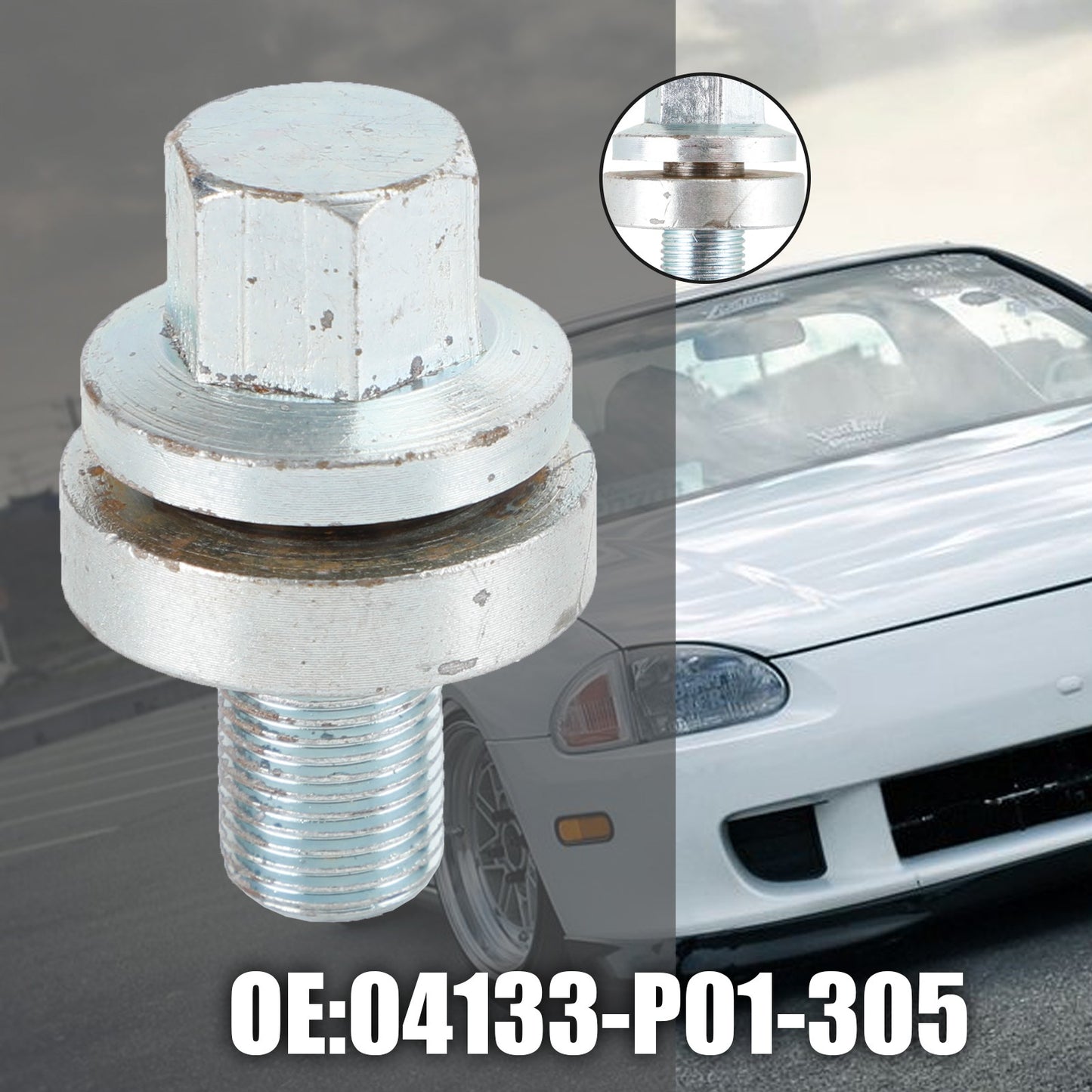 Crank Pulley Bolt D16Z6 D16 D15 D16Y8 D Series for Honda Civic 04133-P01-305 UE