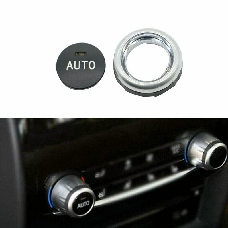 Front/Rear AC Climate Control Knob Button Cover for BMW X5 2014-18 X6 2014-2019