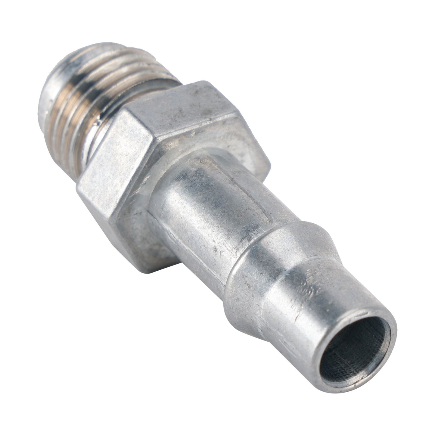 6AN Male Flare to 3/8" (.375") Transmission Cooler Quick Disconnect Adapter