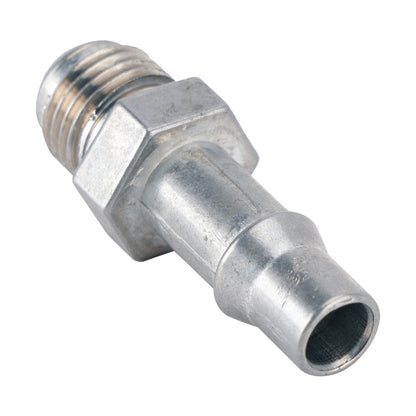 6AN Male Flare to 3/8" (.375") Transmission Cooler Quick Disconnect Adapter
