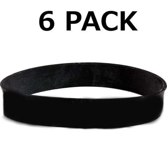 Solid Spare Belt for Bissell Lift-Off Vacuum Style 8 & 14 89Q9 18Z6 3750 6595 6801 - 6-PACK