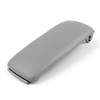PU Leather & ABS Console Center Armrest Lid Fit For Audi A4 S4 A6 2000-08 Gray