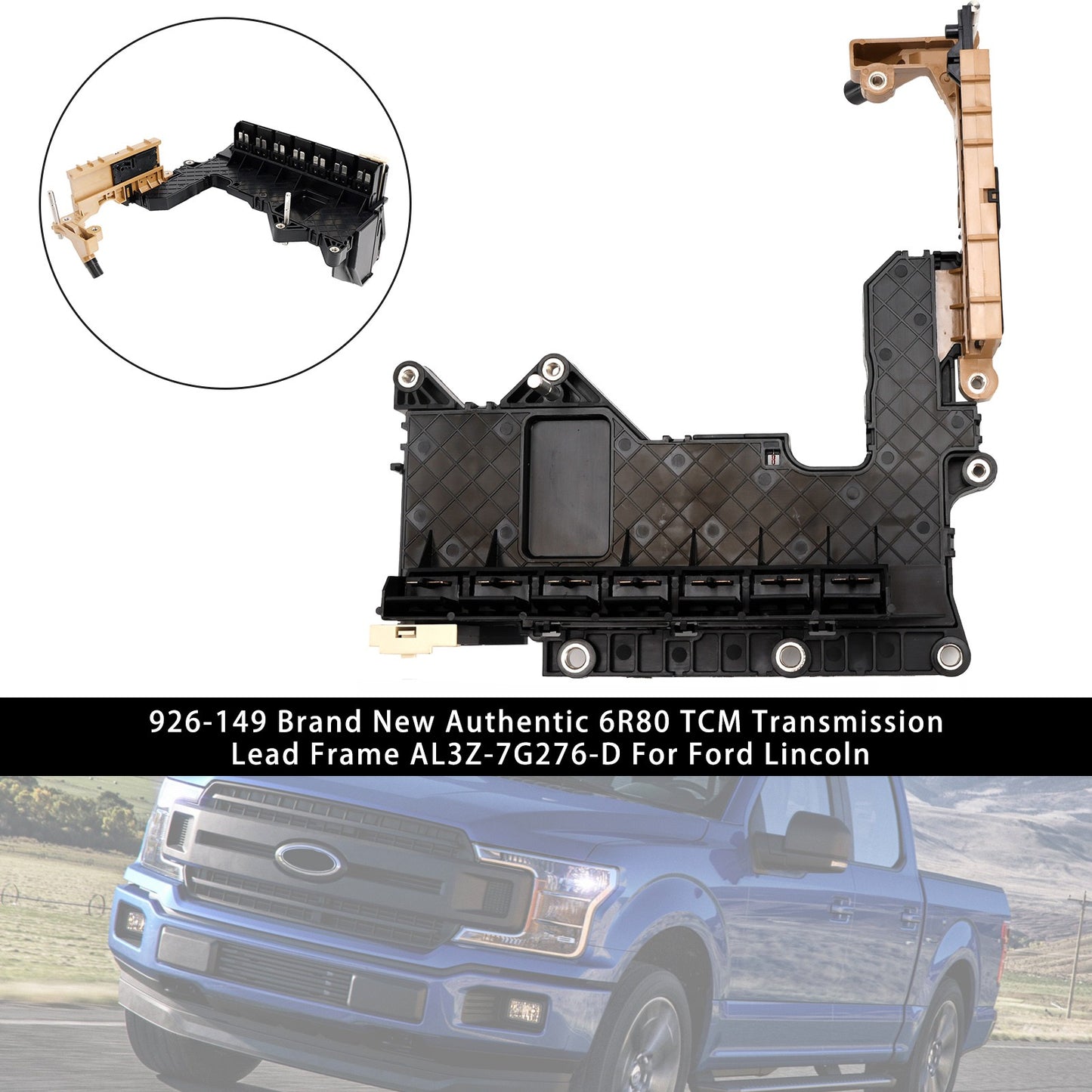 926-149 Brand New Authentic 6R80 TCM Transmission Lead Frame For Ford Lincoln