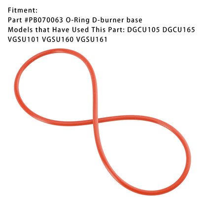 PB070063 O-Ring D-Burner Base For Burner Base (D)